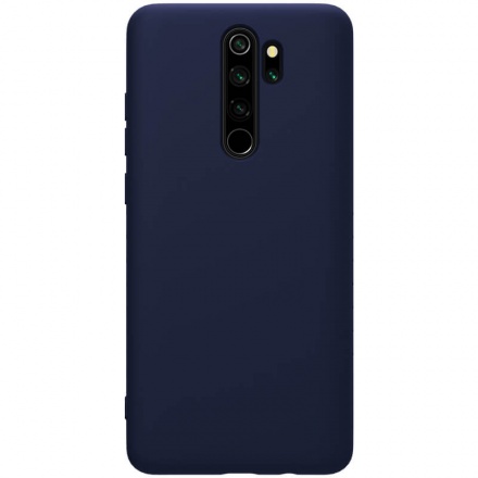 Nillkin Rubber Wrapped Ochranný Zadní Kryt pro Xiaomi Redmi Note 8 Pro Blue, 2449338